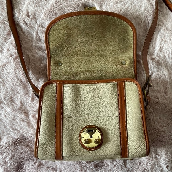 SOLD Vintage Dooney & Bourke Medium Lockhart Flap Bag - Picture 9 of 11